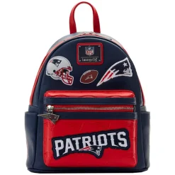 NFL Mini Backpacks< New England Patriots Patches Mini Backpack