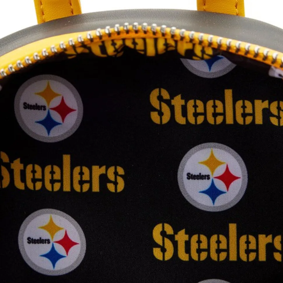 NFL Mini Backpacks< Pittsburgh Steelers Patches Mini Backpack