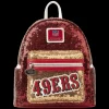 NFL Mini Backpacks< San Francisco 49Ers Sequin Mini Backpack