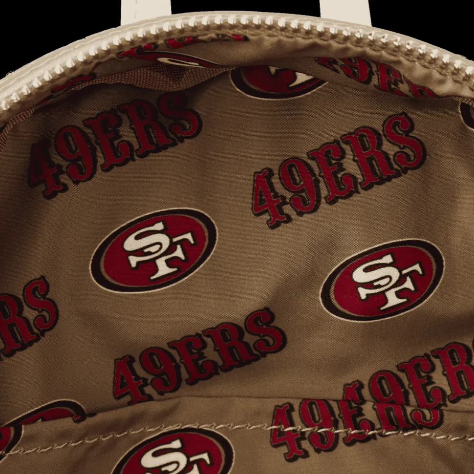 NFL Mini Backpacks< San Francisco 49Ers Sequin Mini Backpack