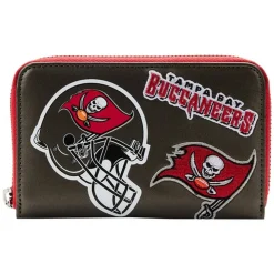 NFL Wallets< Tampa Bay Buccaneers Patches Zip Around Wallet