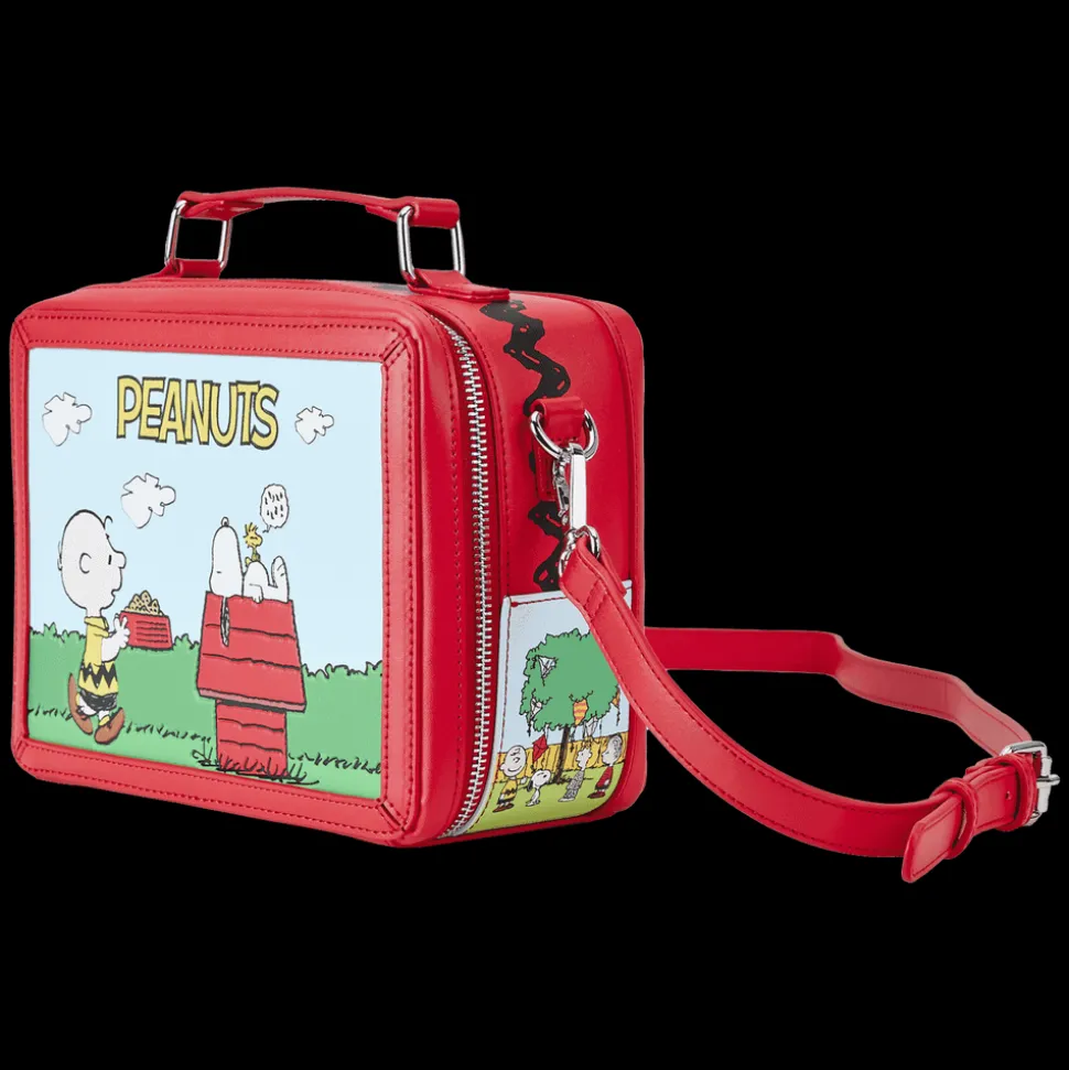Peanuts Crossbody Bags< Charlie Brown Vintage Lunchbox Crossbody Bag
