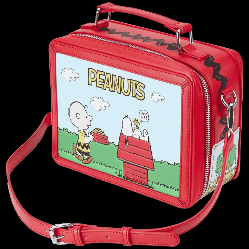 Peanuts Crossbody Bags< Charlie Brown Vintage Lunchbox Crossbody Bag