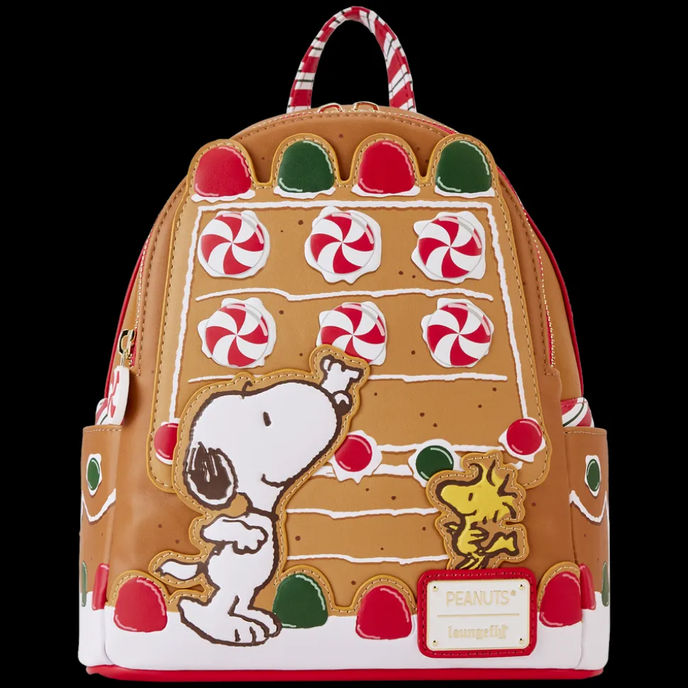 Peanuts Mini Backpacks< Snoopy Gingerbread House Scented Mini Backpack