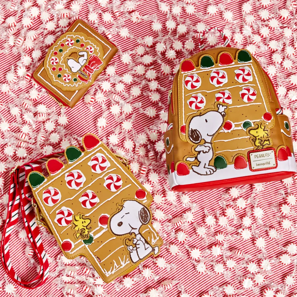 Peanuts Mini Backpacks< Snoopy Gingerbread House Scented Mini Backpack