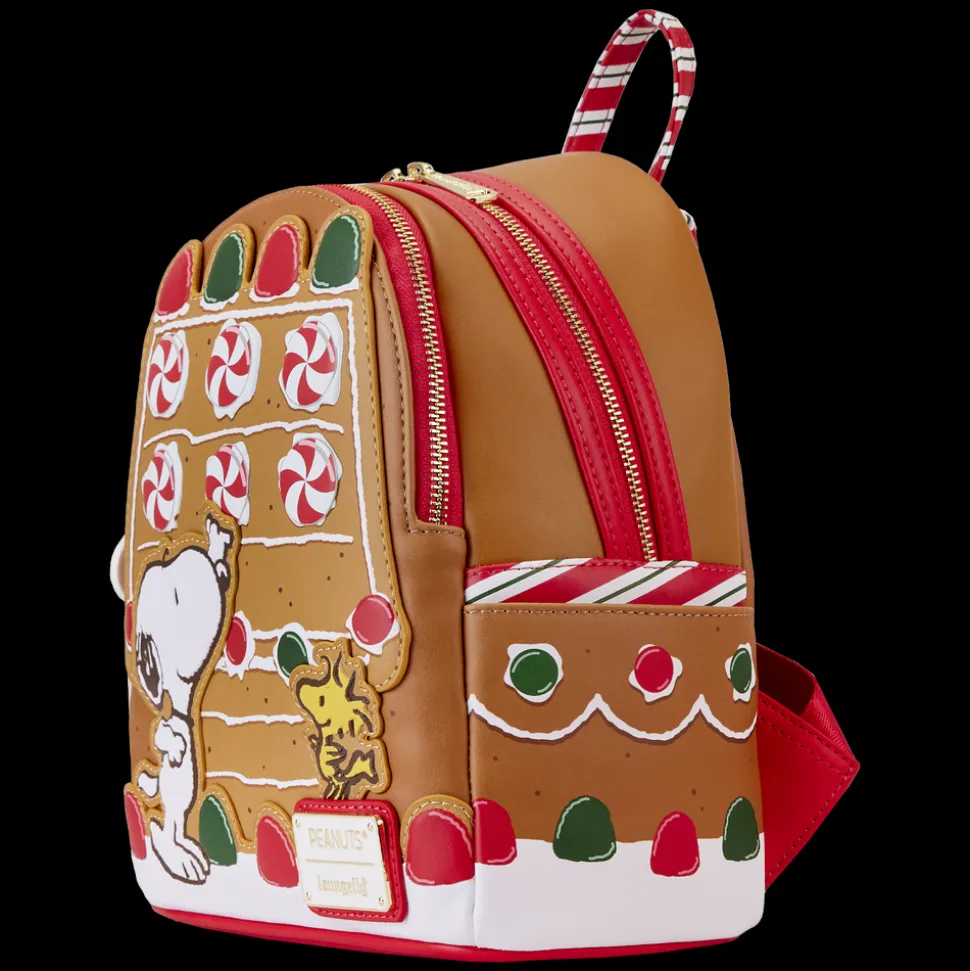 Peanuts Mini Backpacks< Snoopy Gingerbread House Scented Mini Backpack