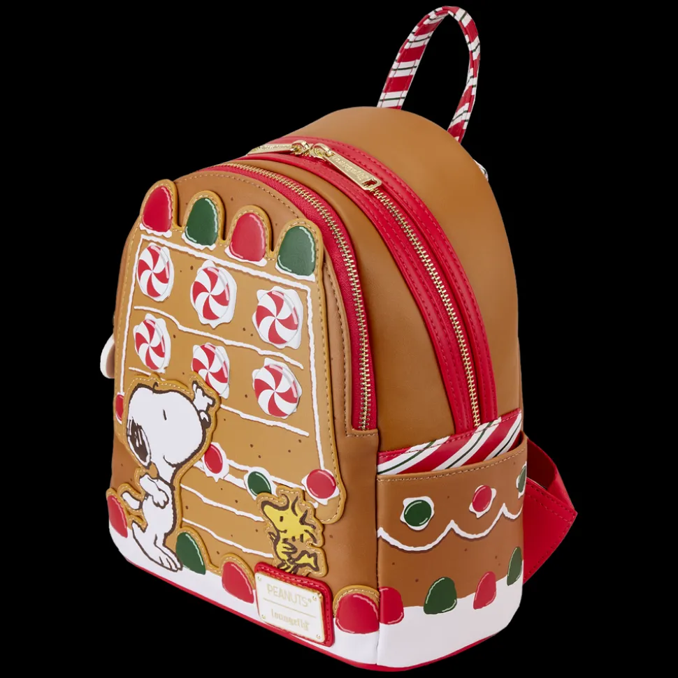 Peanuts Mini Backpacks< Snoopy Gingerbread House Scented Mini Backpack