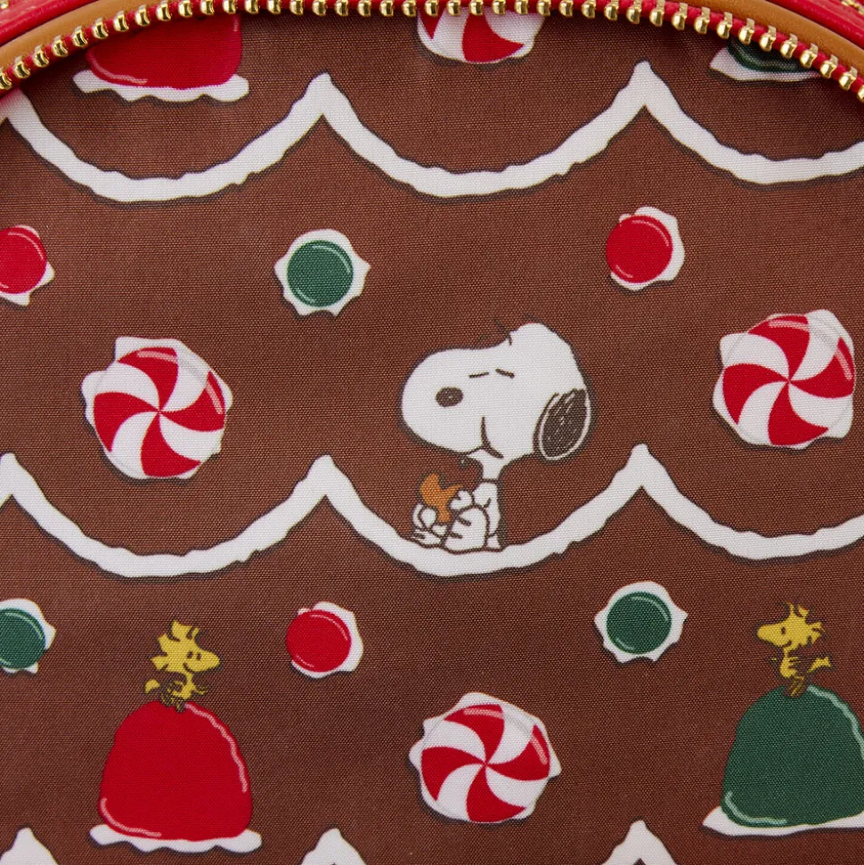 Peanuts Mini Backpacks< Snoopy Gingerbread House Scented Mini Backpack