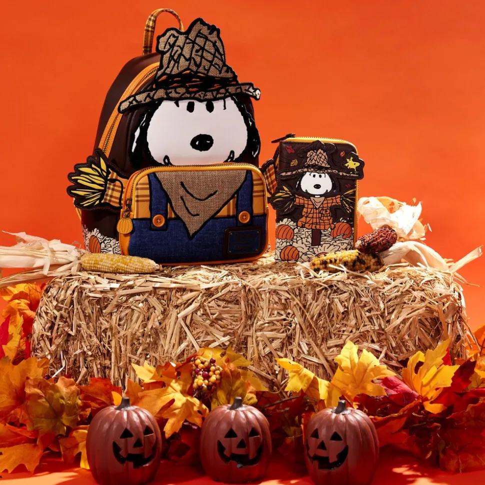 Peanuts Mini Backpacks< Snoopy Scarecrow Cosplay Mini Backpack
