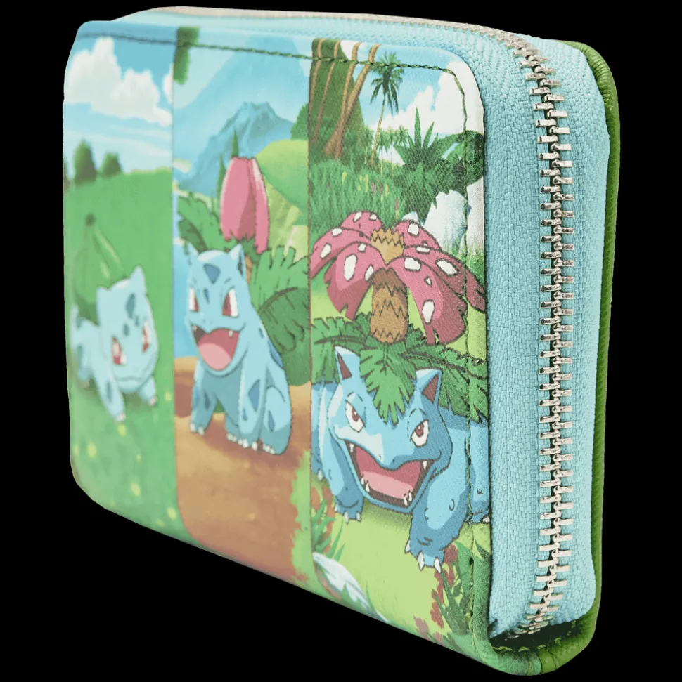 Pokémon Wallets<Pokemon Bulbasaur Evolution Zip Around Wallet