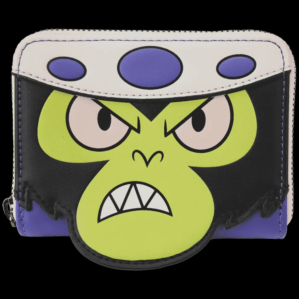 The Powerpuff Girls Wallets<Powerpuff Girls Mojo Jojo Glow Cosplay Zip Around Wallet