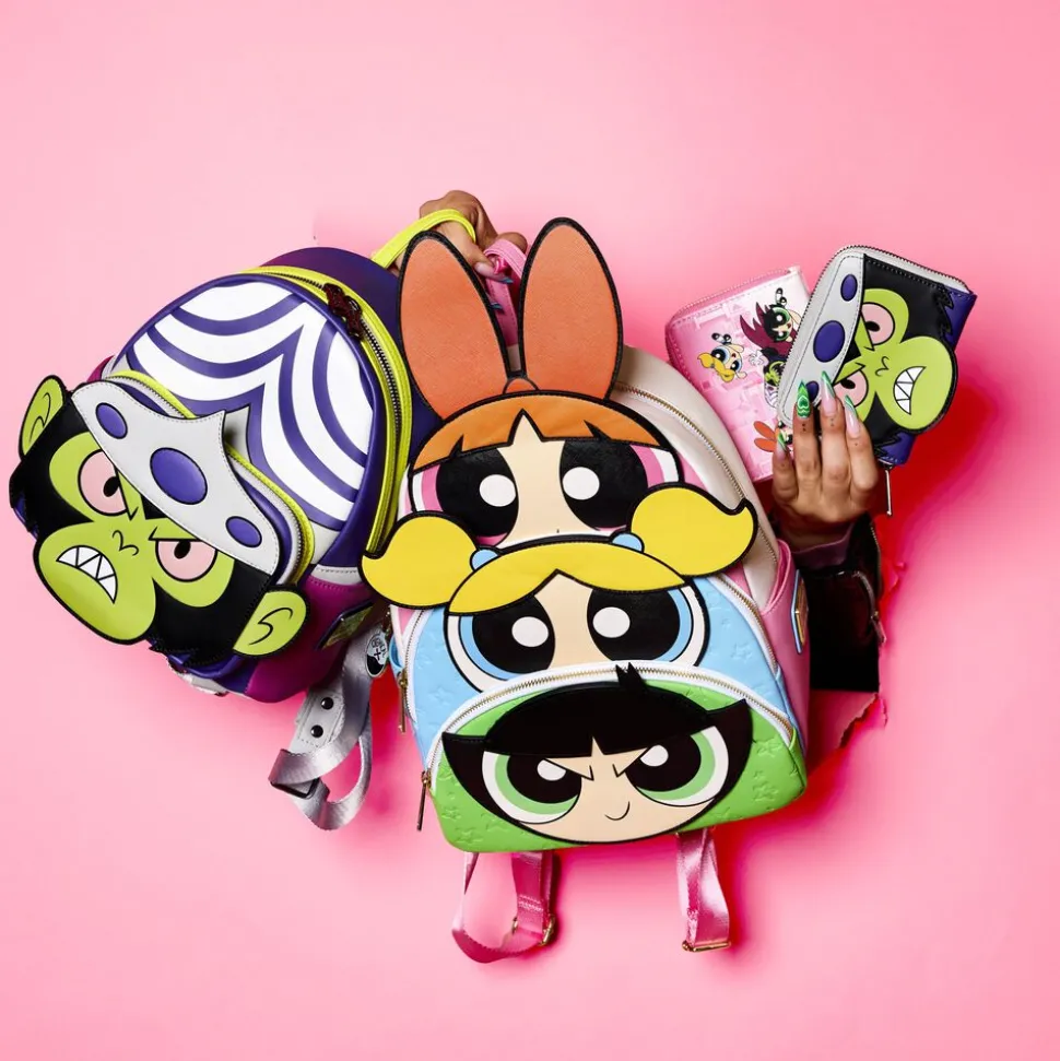 The Powerpuff Girls Wallets<Powerpuff Girls Mojo Jojo Glow Cosplay Zip Around Wallet
