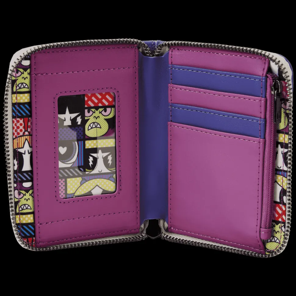 The Powerpuff Girls Wallets<Powerpuff Girls Mojo Jojo Glow Cosplay Zip Around Wallet