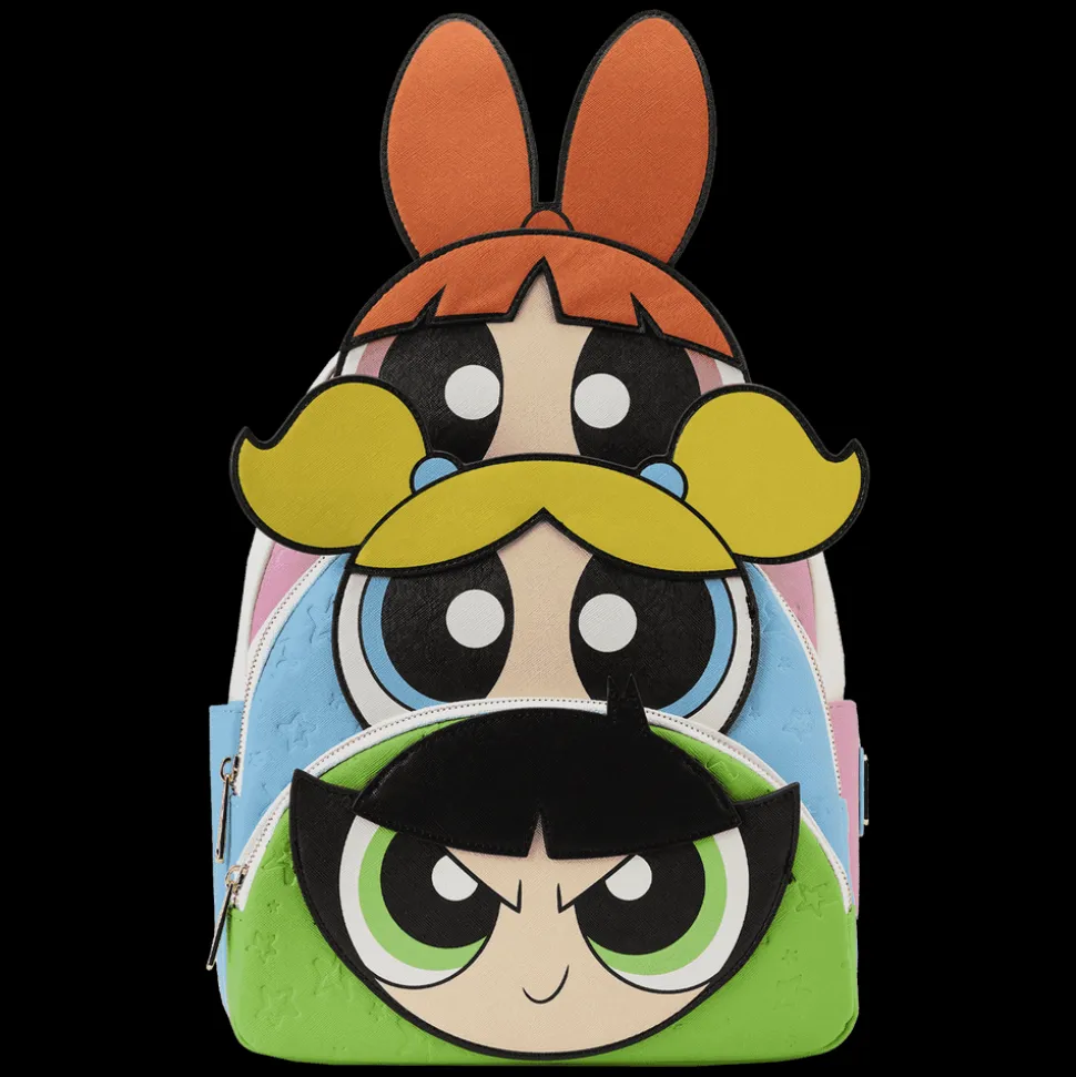 The Powerpuff Girls Mini Backpacks<Powerpuff Girls Triple Pocket Backpack