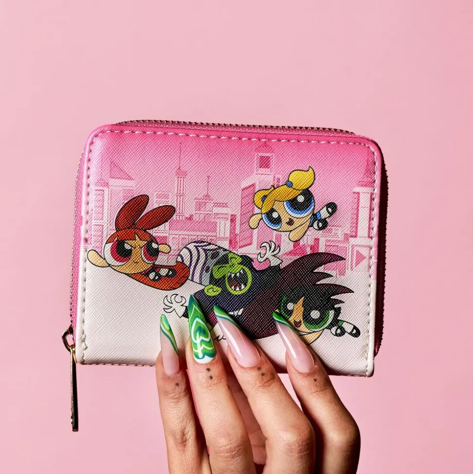 The Powerpuff Girls Wallets<Powerpuff Girls Vs Mojo Jojo Zip Around Wallet