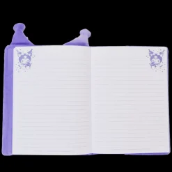 Sanrio Stationery< Kuromi Cosplay Plush Stationery Journal