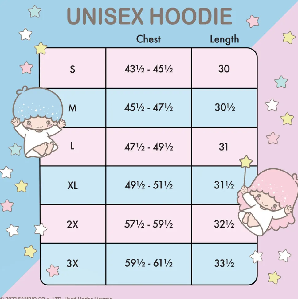 Unisex Sanrio Tops< Little Twin Stars Carnival Unisex Hoodie