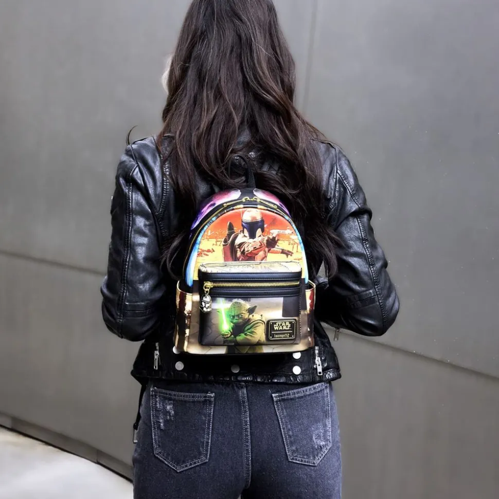 Star Wars Mini Backpacks<: Episode Ii Attack Of The Clones Scene Mini Backpack