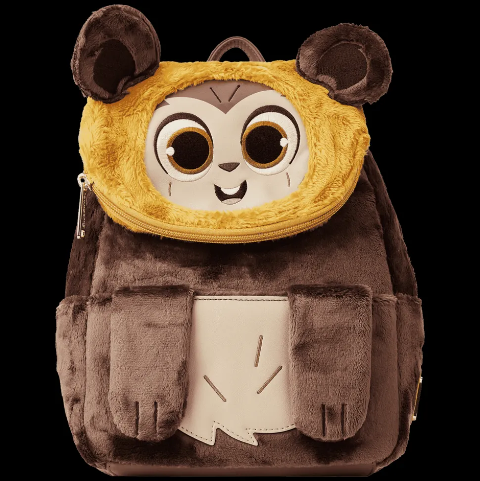 Star Wars Mini Backpacks< Plush Wicket Mini Backpack