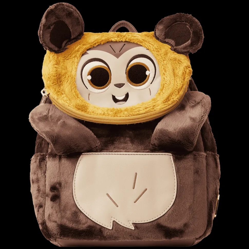 Star Wars Mini Backpacks< Plush Wicket Mini Backpack
