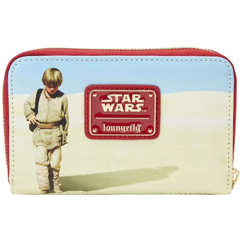 Star Wars Wallets<: The Phantom Menace Final Frames Zip Around Wallet