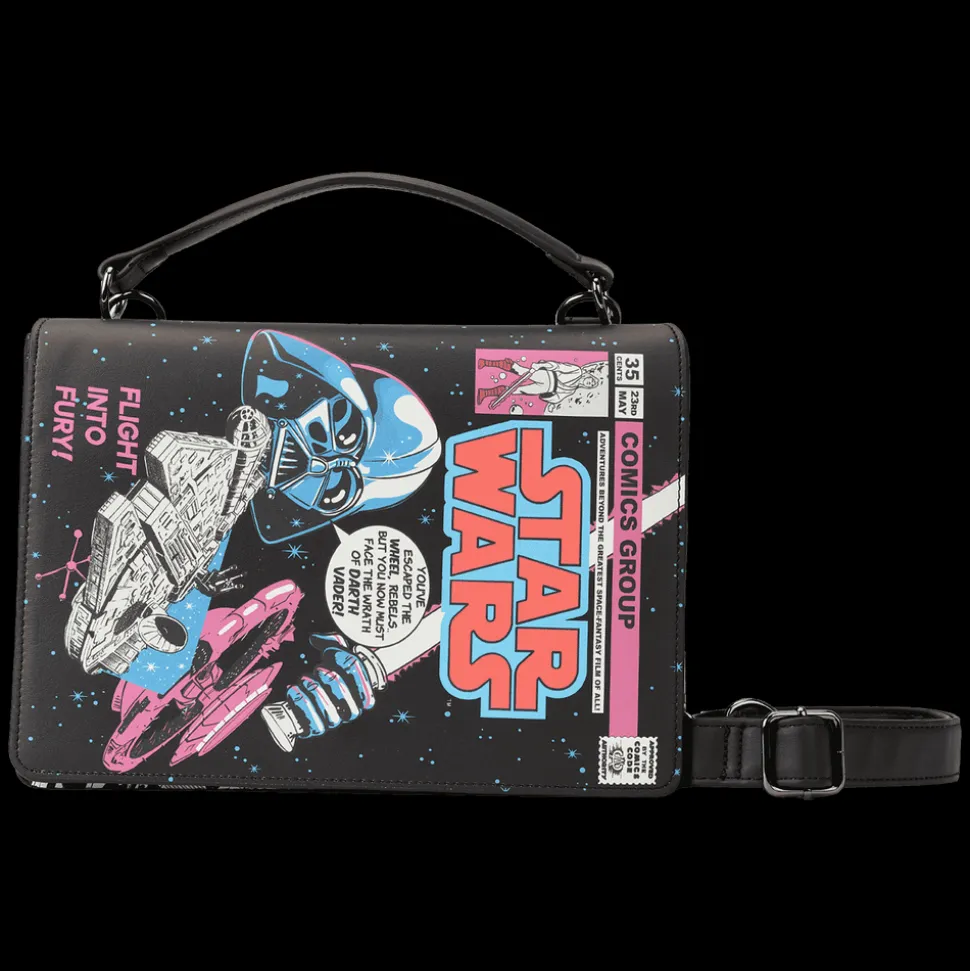 Star Wars Crossbody Bags<Stitch Shoppe Dark Side Vs. Light Side Comic Book Crossbody Bag