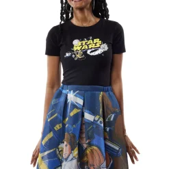 Unisex Star Wars Tops<Stitch Shoppe Space Logo Ariana Top