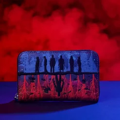Stranger Things Wallets< Upside Down Shadows Zip Around Wallet