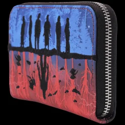 Stranger Things Wallets< Upside Down Shadows Zip Around Wallet