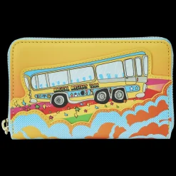 The Beatles Wallets< Magical Mystery Tour Bus Zip Around Wallet