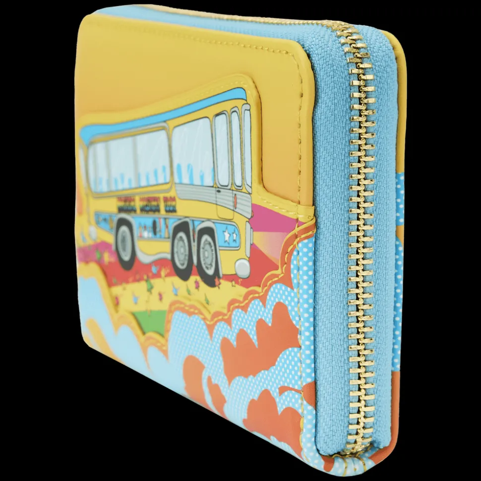 The Beatles Wallets< Magical Mystery Tour Bus Zip Around Wallet