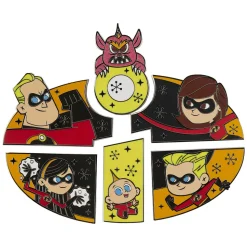 Pixar Enamel Pins<The Incredibles Puzzle Mystery Box Pin