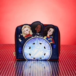 Marvel Wallets<The s Symbol Glow Zip Around Wallet