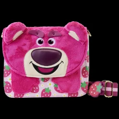 Pixar Crossbody Bags<Toy Story Lotso Plush Berry Strap Crossbody Bag