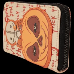 Trick r Treat Wallets<Trick 'R Treat Sam Pumpkin Zip Around Wallet