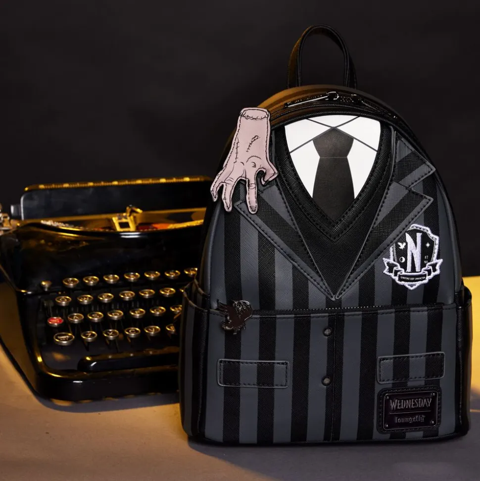 The Addams Family Mini Backpacks<Wednesday Addams Exclusive Nevermore Cosplay Mini Backpack